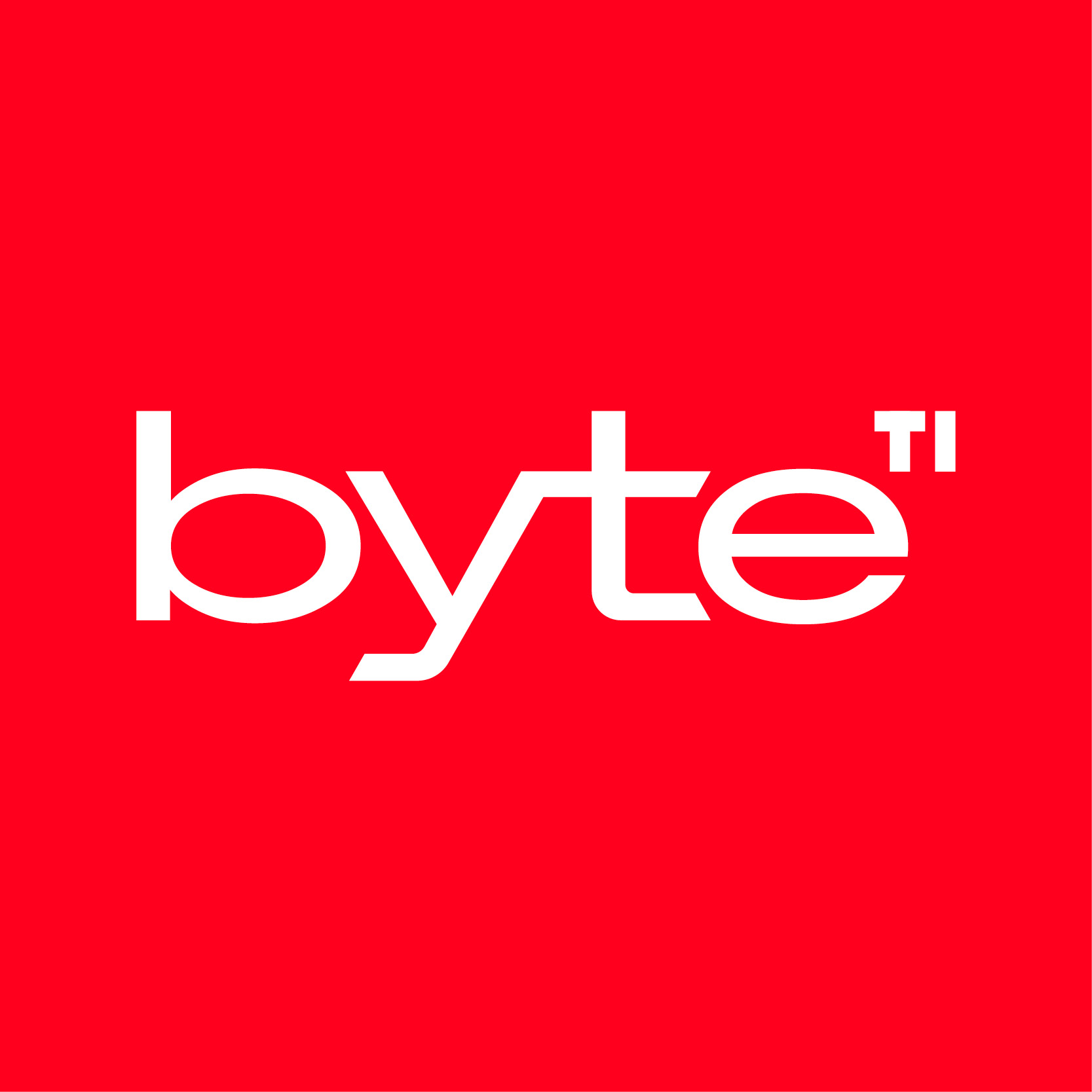 logo Byte rojo